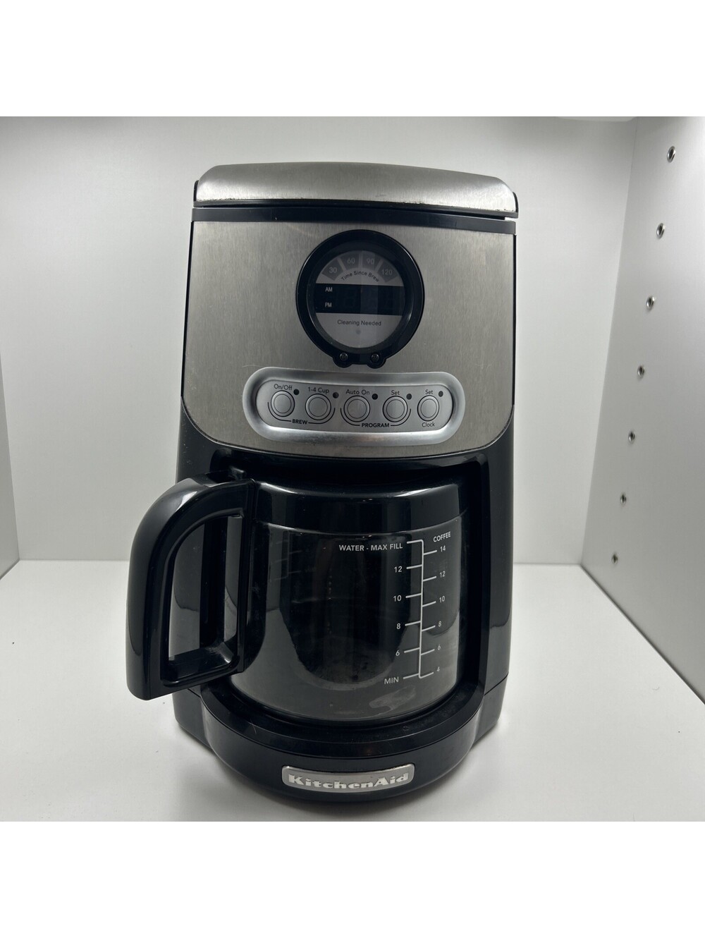 KitchenAid KCM534OB JavaStudio 14-Cup Programmable Coffeemaker Works